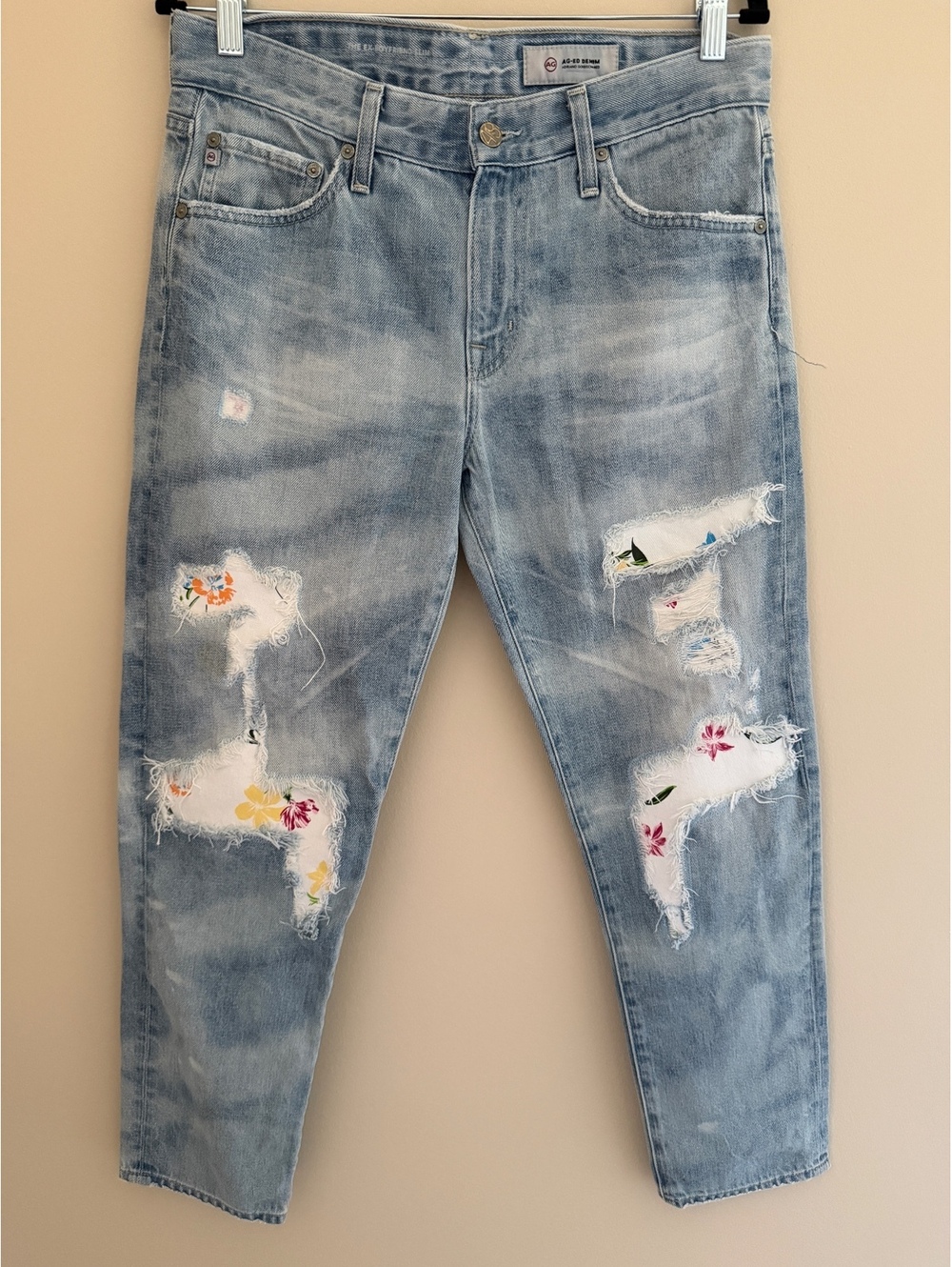 AG Jeans 28 ex-boyfriend slim jeans
